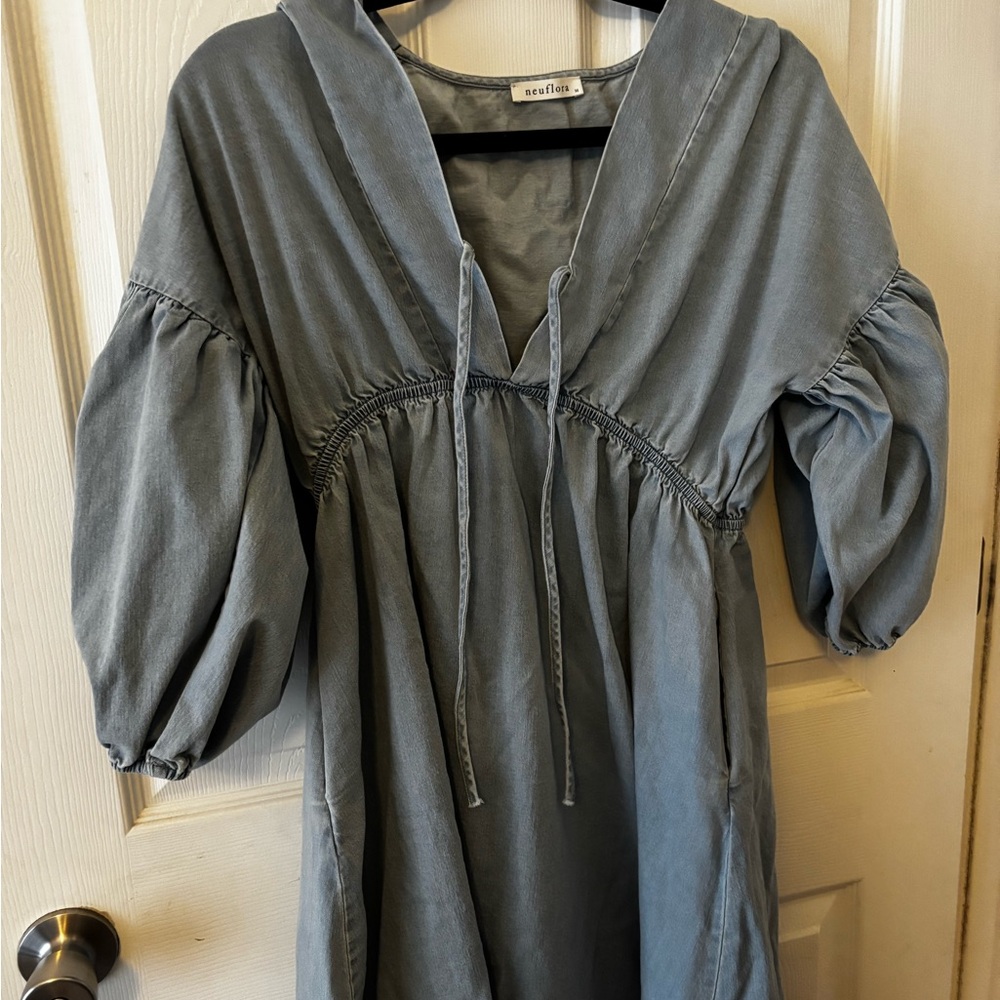 Port Augusta Chambray Dress